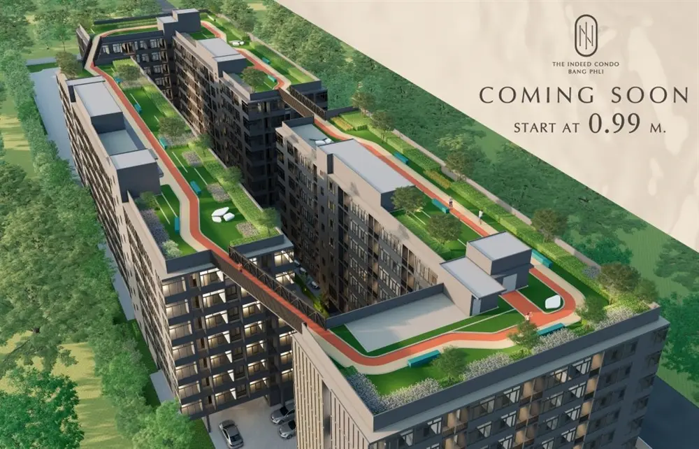 ดิ อินดี๊ด คอนโด บางพลี อาคาร A-B