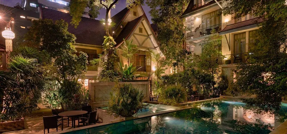 อริยาศรมวิลล่า,โรงแรม